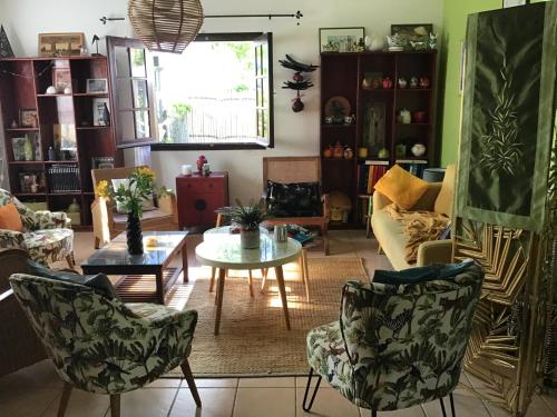 Soleil levant in Bras-Panon, Réunion