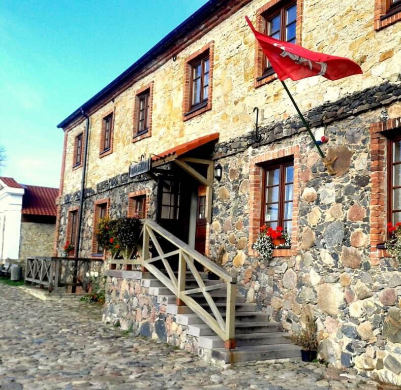 Pakruojo dvaras in Pakruojis, Lithuania