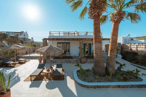 Villa Palm Seaview Hot Tub 200m From Ftelia Beach — 4-Star Luxury Hotel in Ftelia, Greece