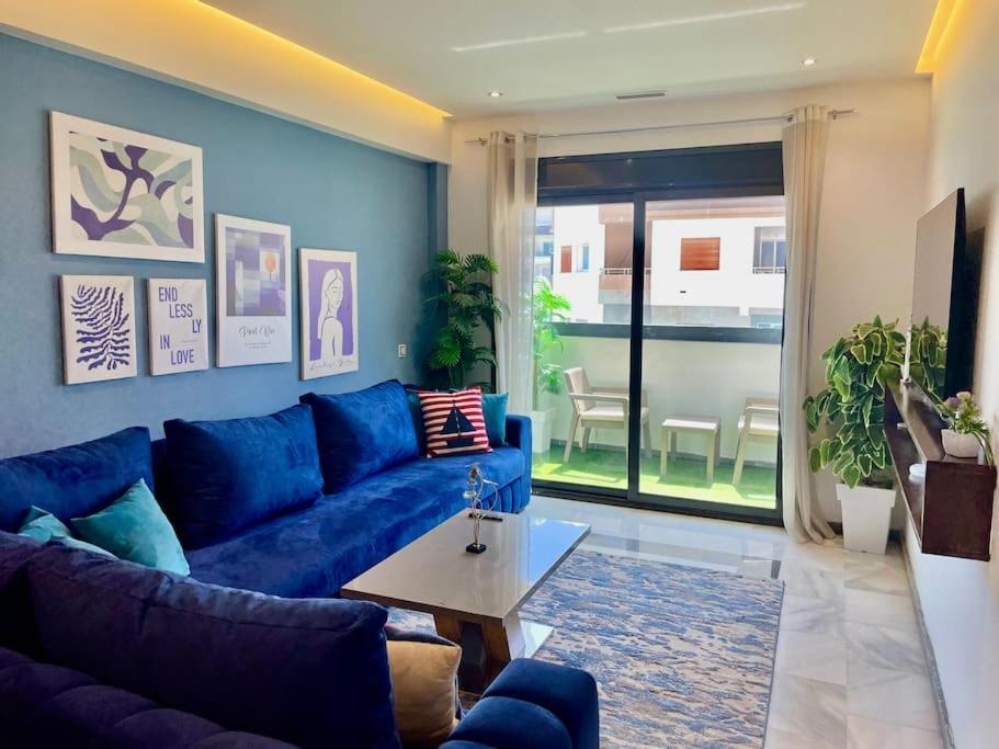 The Sapphire Suite 2 BR Near Beach & TGV Station — 4-Star Luxury Hotel in Tangier, Morocco