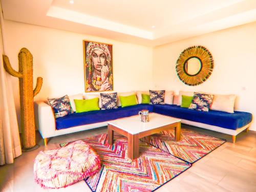 Emeraude Taghazout Duplex Luxe 6 8Px — 4-Star Luxury Hotel in Taghazout, Morocco