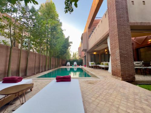 Villa Atlas view — 4-Star Luxury Hotel in Marrakesh, Morocco