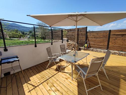 Studio Independant Climatise - carbon neutral hotel in Pegomas