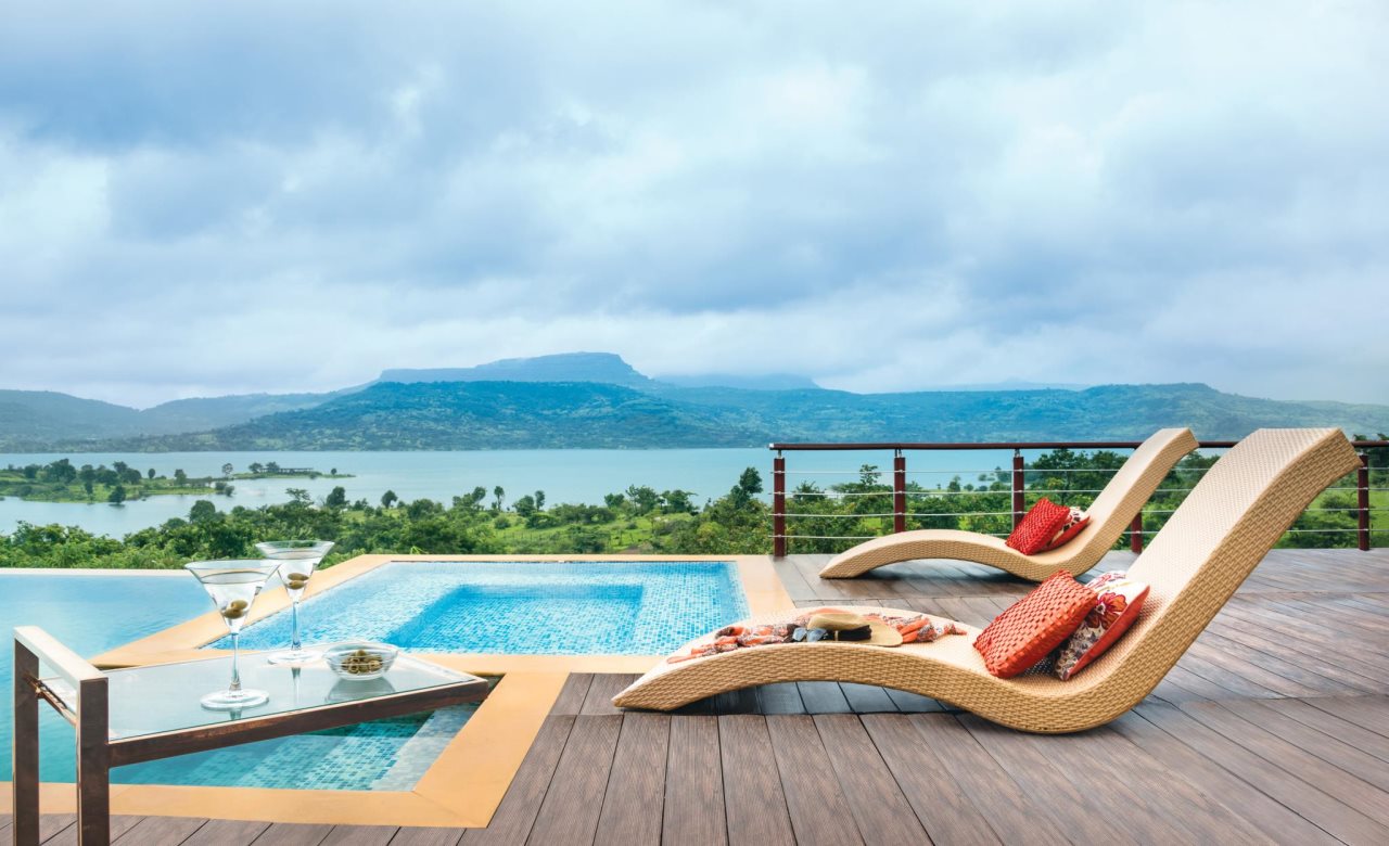 Mawi Infinitty Villa by StayVista A lake view villa with an infinity pool for a luxurious stay — 4-Star Luxury Hotel in Lonavla, India