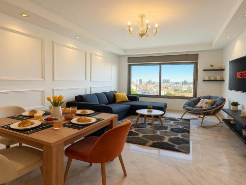 Cosy sunny central 2 BDR near train and tram — 4-Star Luxury Hotel in Casablanca, Morocco