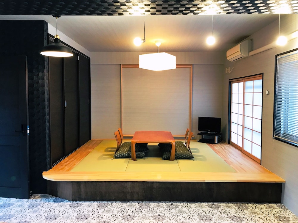 Matsuki building Seaside Mansion in Beppu, Japan