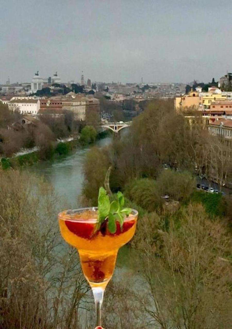 Terrace with Tiber View Trastevere — 4-Star Luxury Hotel in Rome, Italy