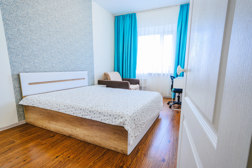 Uyutnaya Dvuhkomnatnaya Ryadom S Zhd Flat in Nizhnevartovsk, Russia