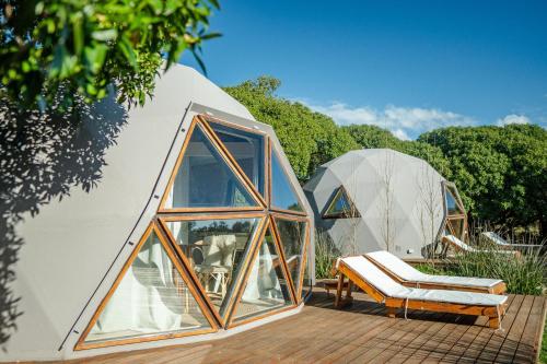 Domo 1 Domos Aiken Chapa Glamping en Zona Cruz del Sur Chapadmalal para 2 PAX Hola Sur — 4-Star Luxury Hotel in Mar Del Plata, Argentina