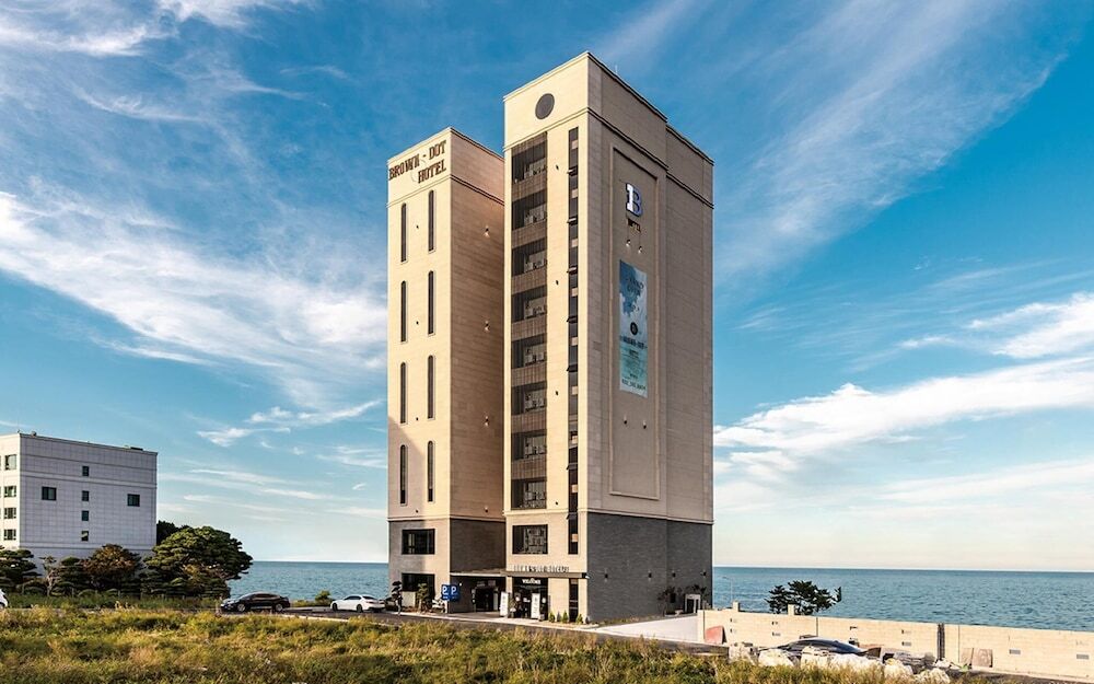 Jeongja Beach Brown Dot in Ulsan, South Korea