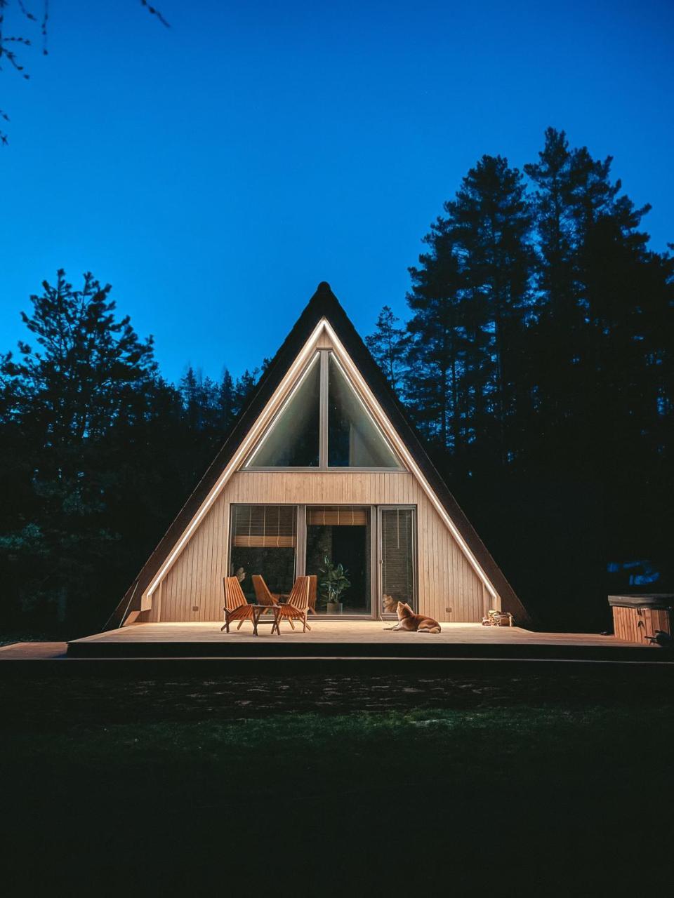 Namas Miške in Unknown City, Lithuania