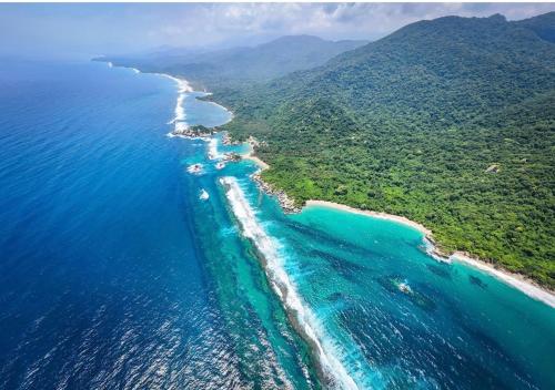 Arrecifes Refugio Natural in Santa Marta, Colombia