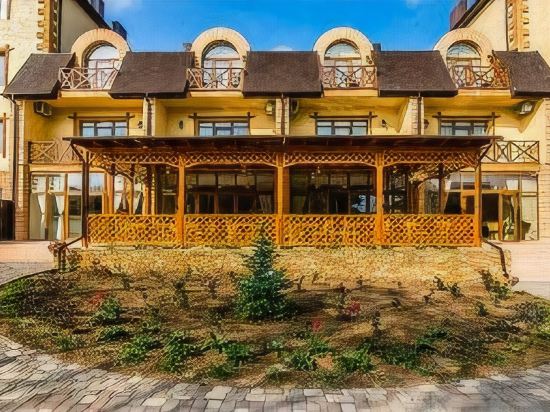 Ozero Snovideny in Yevpatoriya, Ukraine