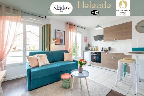 Heleade by Kleidos Studio Entre Disney Paris Et Aeroport Charles de Gaulle Parking Souterrain Gratuit pet-friendly hotel Brou-Sur-Chantereine