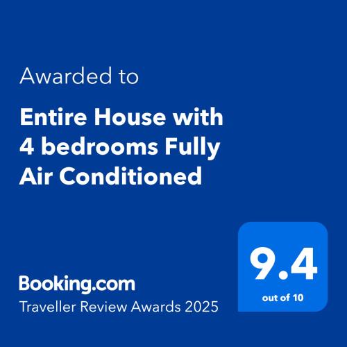 Entire House with 4 bedrooms Fully Air Conditioned — 4-Star Luxury Hotel in Perth, Australia