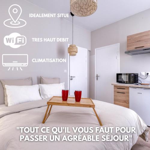Short Time Suites Toulon Centre 2 Le Cosy Check In Auto in Toulon, France