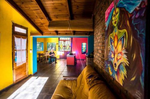 La casita del bosque en el río. in Fray Luis Beltran, Argentina