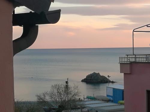 Barbagin from sea in Monterosso Al Mare, Italy