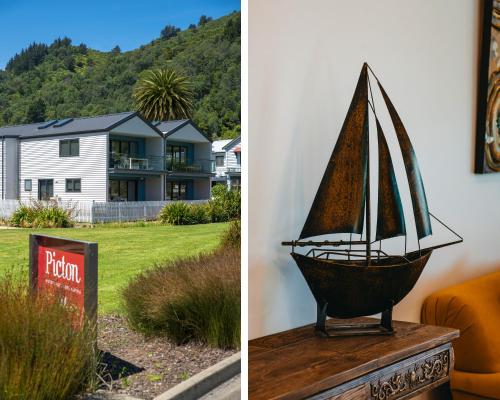 Boathouse Apartments — 4-Star Luxury Hotel in Picton, New Zealand