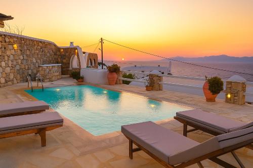 Cavo Apollon Sunset Pool Villa — 4-Star Luxury Hotel in Ornos, Greece
