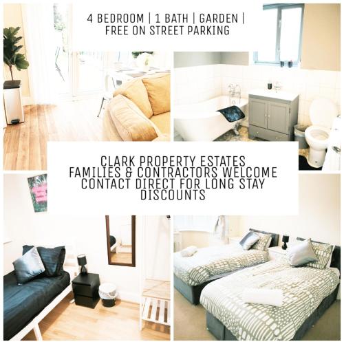 Spacious & Cosy 4BR Retreat Sleeps 7 Perfect for Families & Professionals Clark Property Estates — 4-Star Luxury Hotel in Southend-On-Sea, United Kingdom