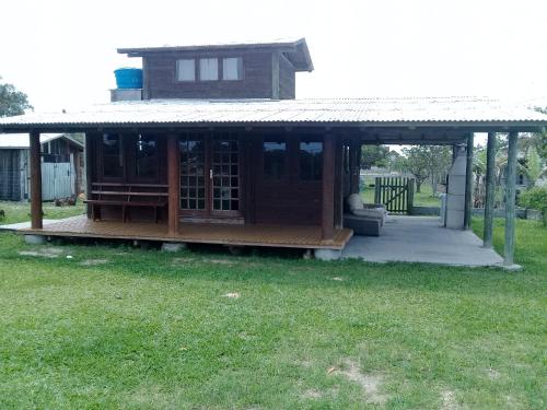 Cabana Praia Galheta in Laguna, Brasil