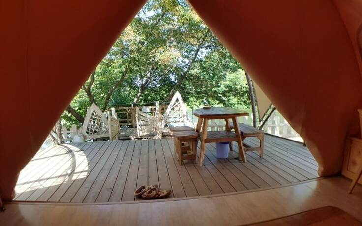 Buye Glamping Pan in Buyeo, South Korea