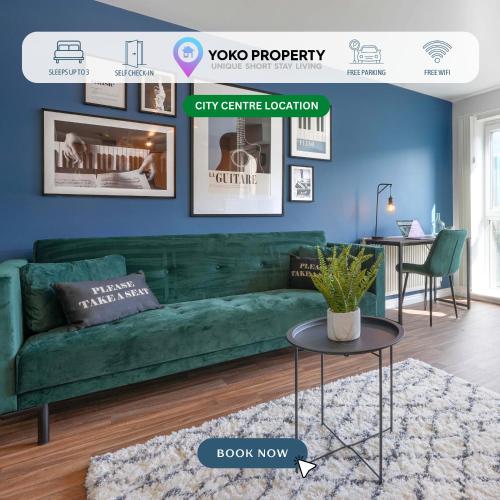 Stylish Apartment Walking Distance to the City Centre Free Parking Fast Wi Fi and SmartTV with Netflix by Yoko Property — 4-Star Luxury Hotel in Coventry, United Kingdom