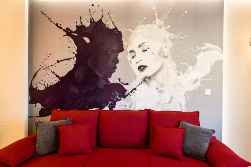 Vallia Suites Red Luxury Suite B3 — 4-Star Luxury Hotel in Nafpaktos, Greece