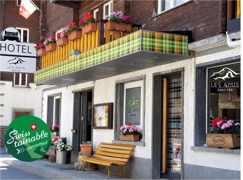 Hotel Les Amis in Saas-Fee, Switzerland