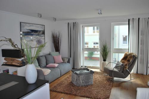 Ferienwohnung Hafenmöwe Quartier Hafenspitze Blickrichtung Hafen — 4-Star Luxury Hotel in Eckernfoerde, Germany
