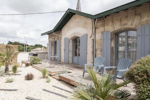 Studio with a Terrasse - carbon neutral hotel in Floirac