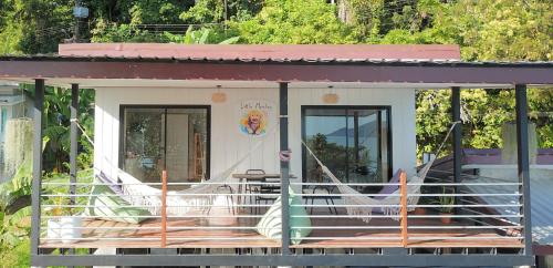 Little Monkey in Unknown City, Thailand