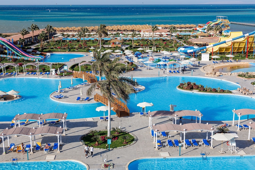 Hawaii Caesar Aqua Park in Hurghada, Egypt