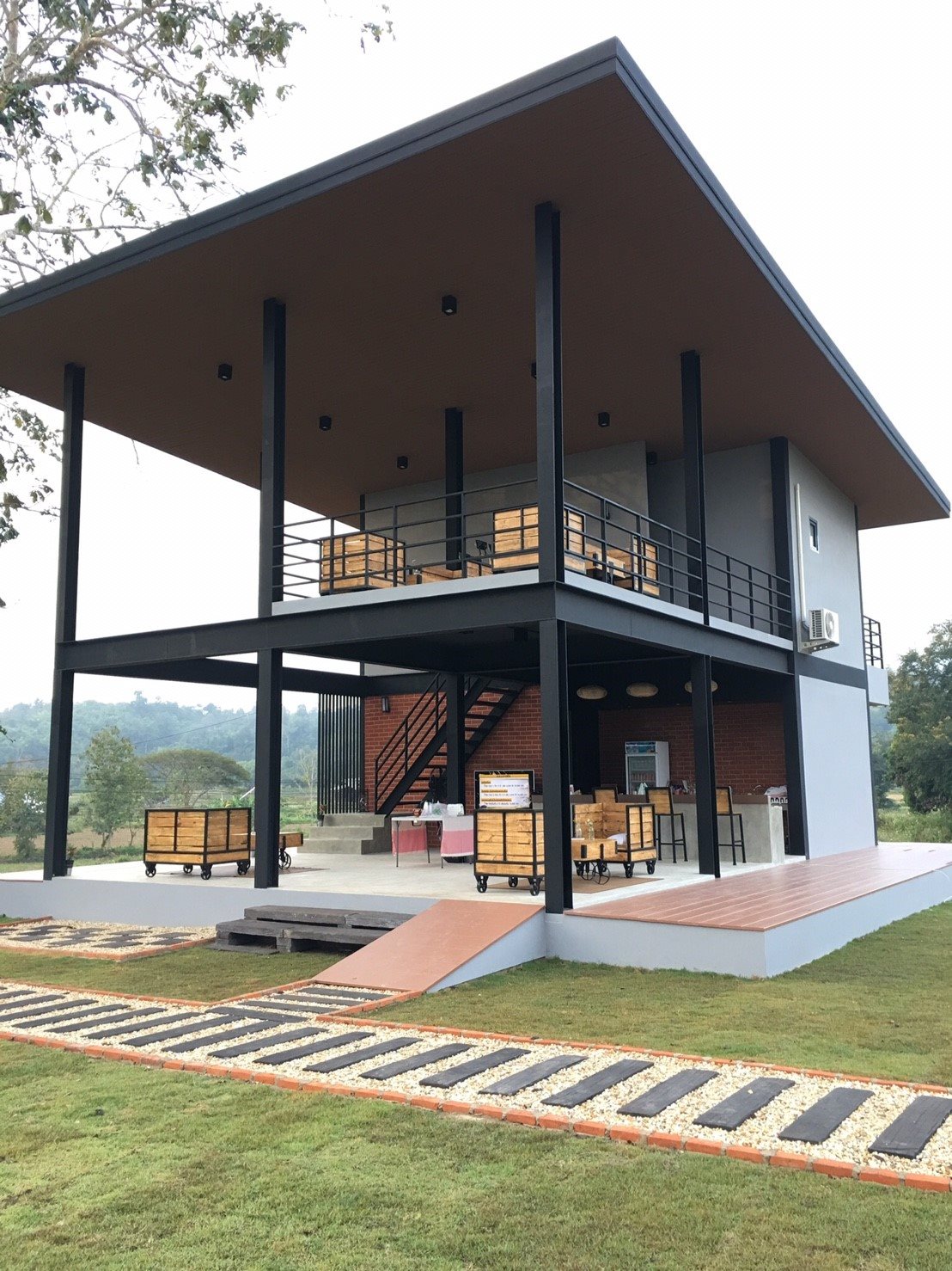 The Little Earth Farm View in Lampang, Thailand