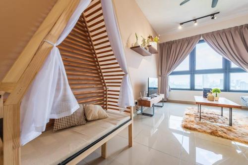 MVB36#Bali Style 3 Rooms Family Suite M Vertica Velocity Mall Cheras — 4-Star Luxury Hotel in Kuala Lumpur, Malaysia