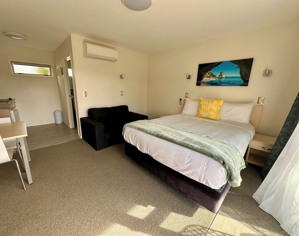 The Olive Motel in Coromandel, New Zealand