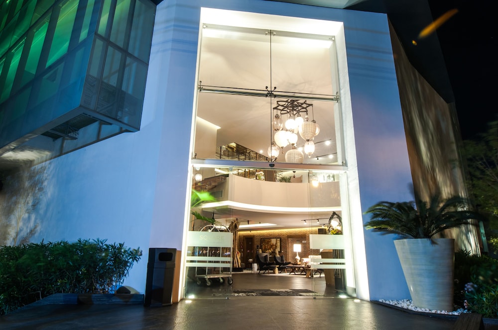 Front of property - evening/night