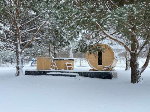 Ossona Rest prywatne SPA sauna balia domek na wyłączność in Czestochowa, Poland