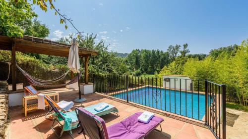 Casita La Luna Rosa Cañada del Real Tesoro by Ruralidays in Cortes De La Frontera, Spain