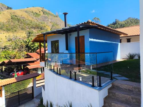 Chalé Azul Exclusividade em São Pedro da Serra in Nova Friburgo, Brasil