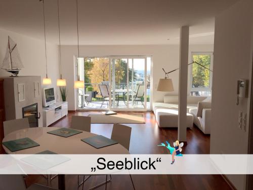 Ferienwohnung Seeblick exklusive Wohnung in erster Reihe mit Balkon und Seeblick — 4-Star Luxury Hotel in Nonnenhorn, Germany