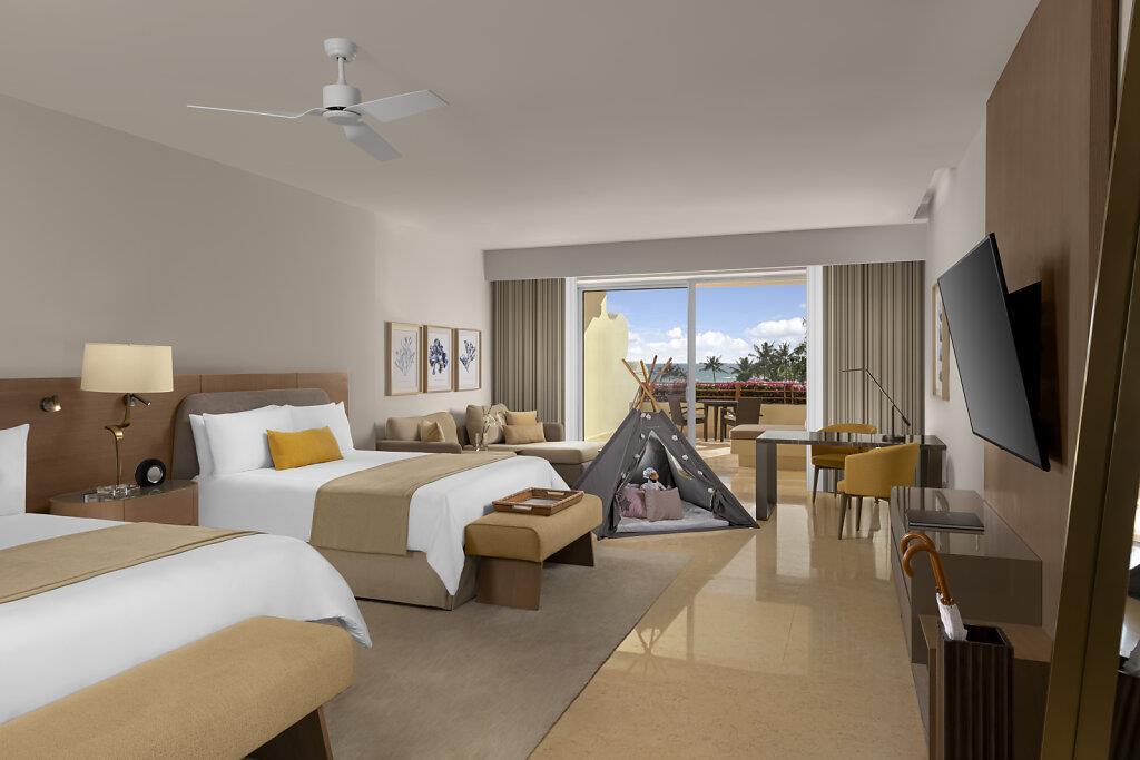 Ambassador Two Bedroom Family Suite Ocean View - Grand Velas Riviera Maya