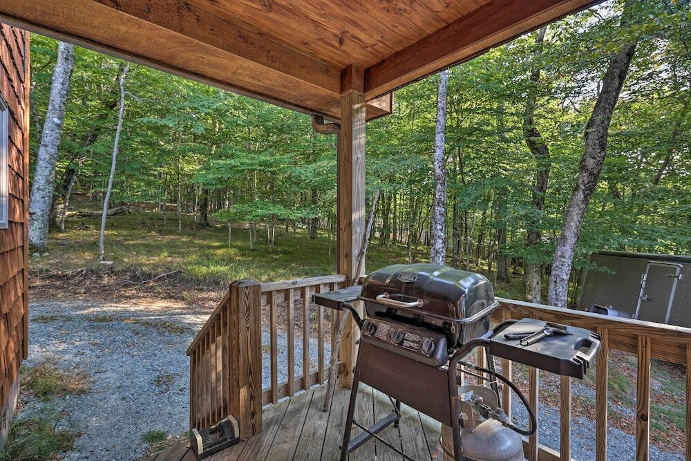 2 Mi to Beech Mtn Resort: Cabin w Deck & Grill - photo 17