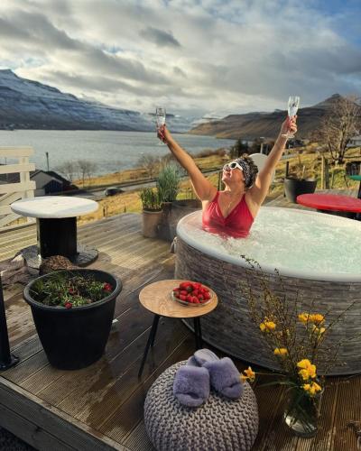 Fjordcottage in Unknown City, Faroe Islands