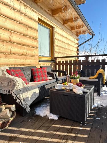 Domki Pocztowka Z Mizernej Widok Na Tatry Kominek Gorka Na Sanki Blisko Jeziora I Stoku Narciarskiego in Kluszkowce, Poland