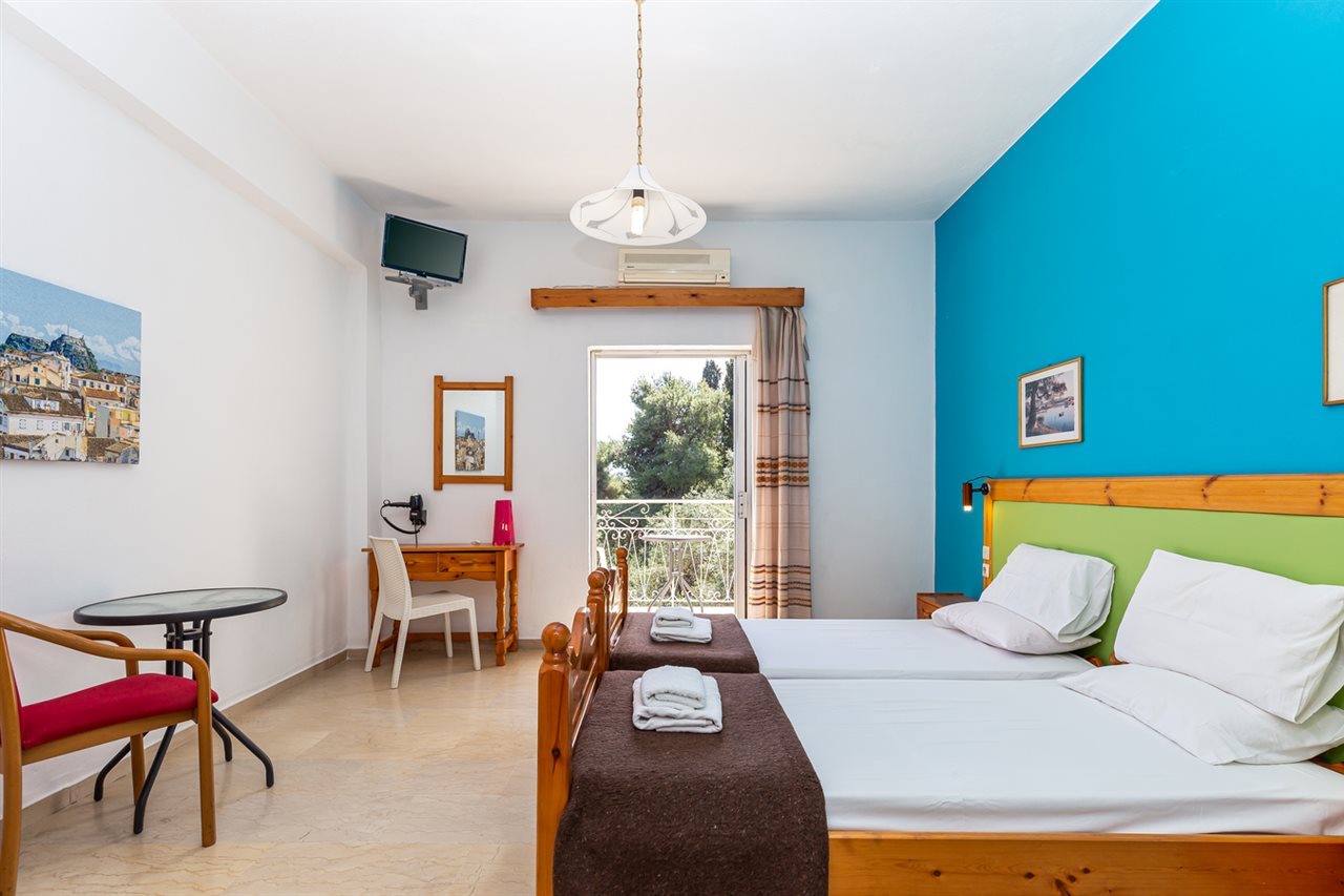 Alexandros Studios - carbon neutral hotel in Corfu