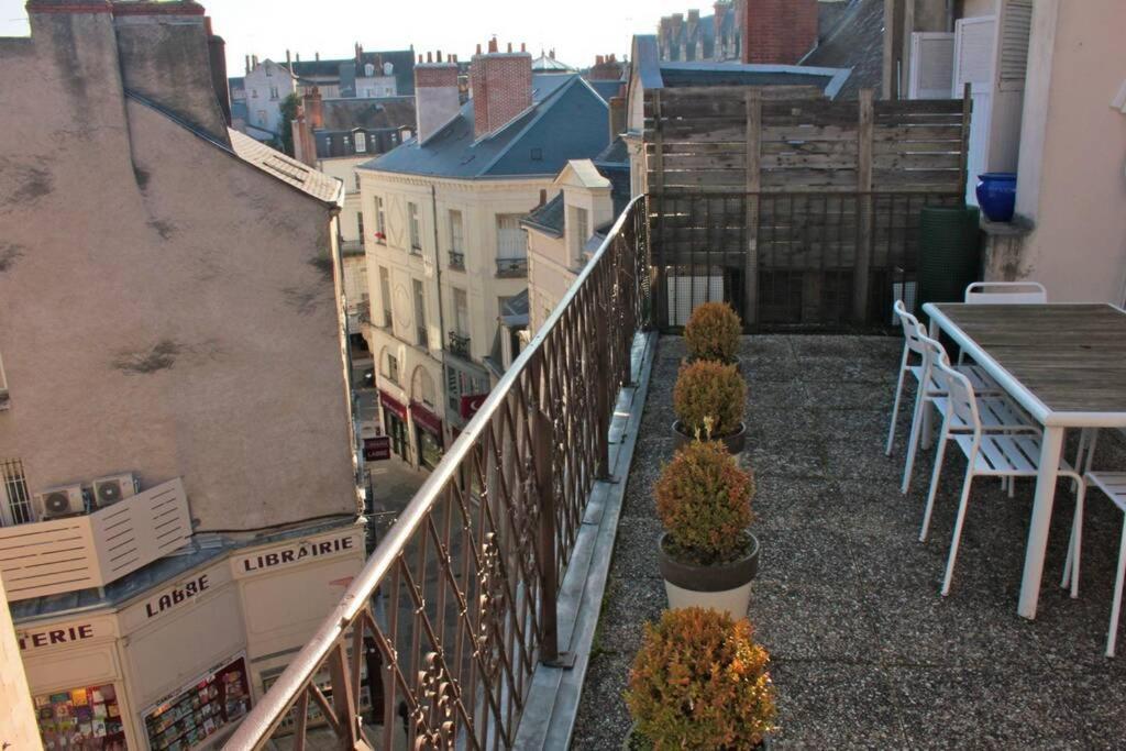 Duplex 4 5 personnes avec terrasse centre Blois