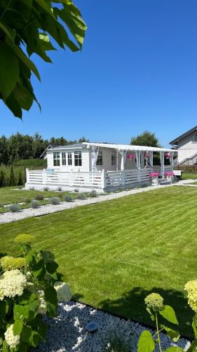 Biały domek in Unknown City, Poland