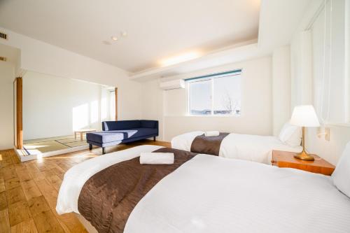 Blue Star Hotel in Unknown City, Japan